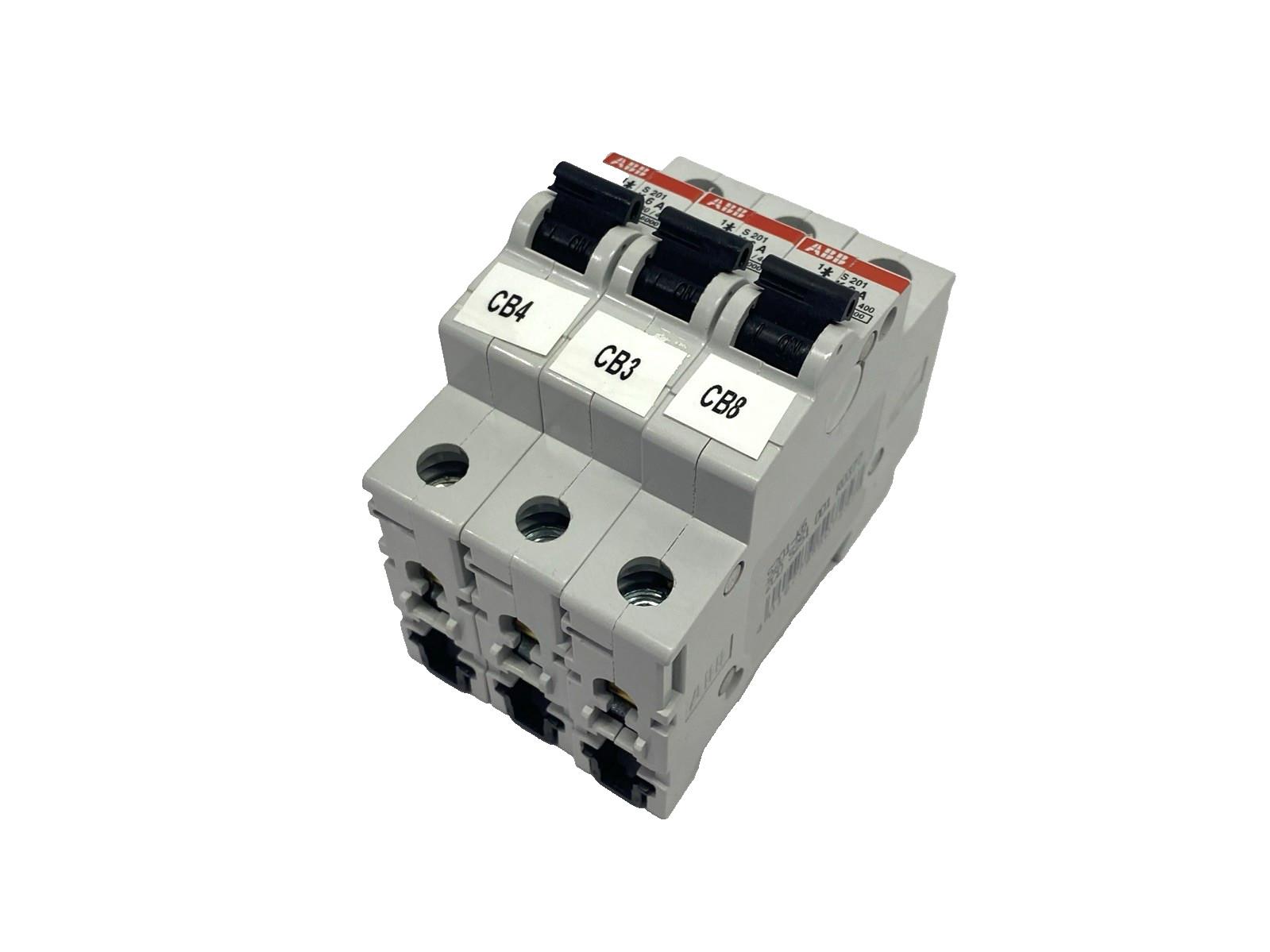S201-K6 Miniature Circuit Breaker - 1P - K - 6 A