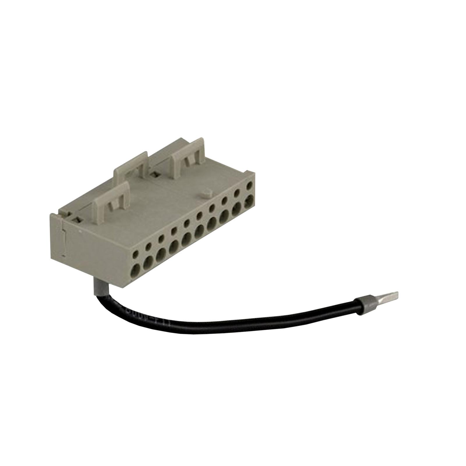 connection sub-base accessory - snap-on terminal block - 10 screw terminals