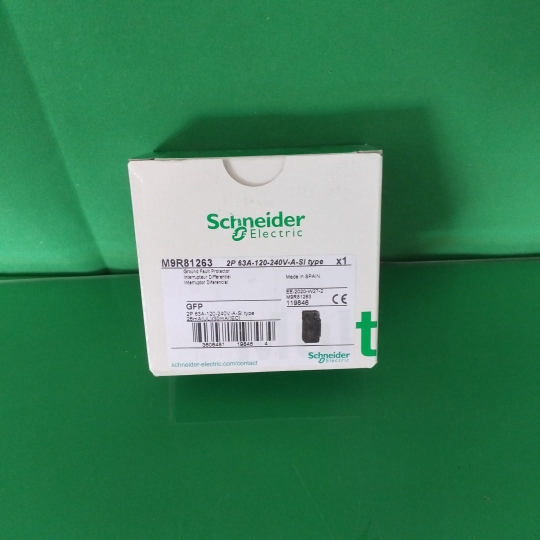 Residual current circuit breaker (RCCB), Multi9 GFP, 2P, 63A, A-SI type, 30mA