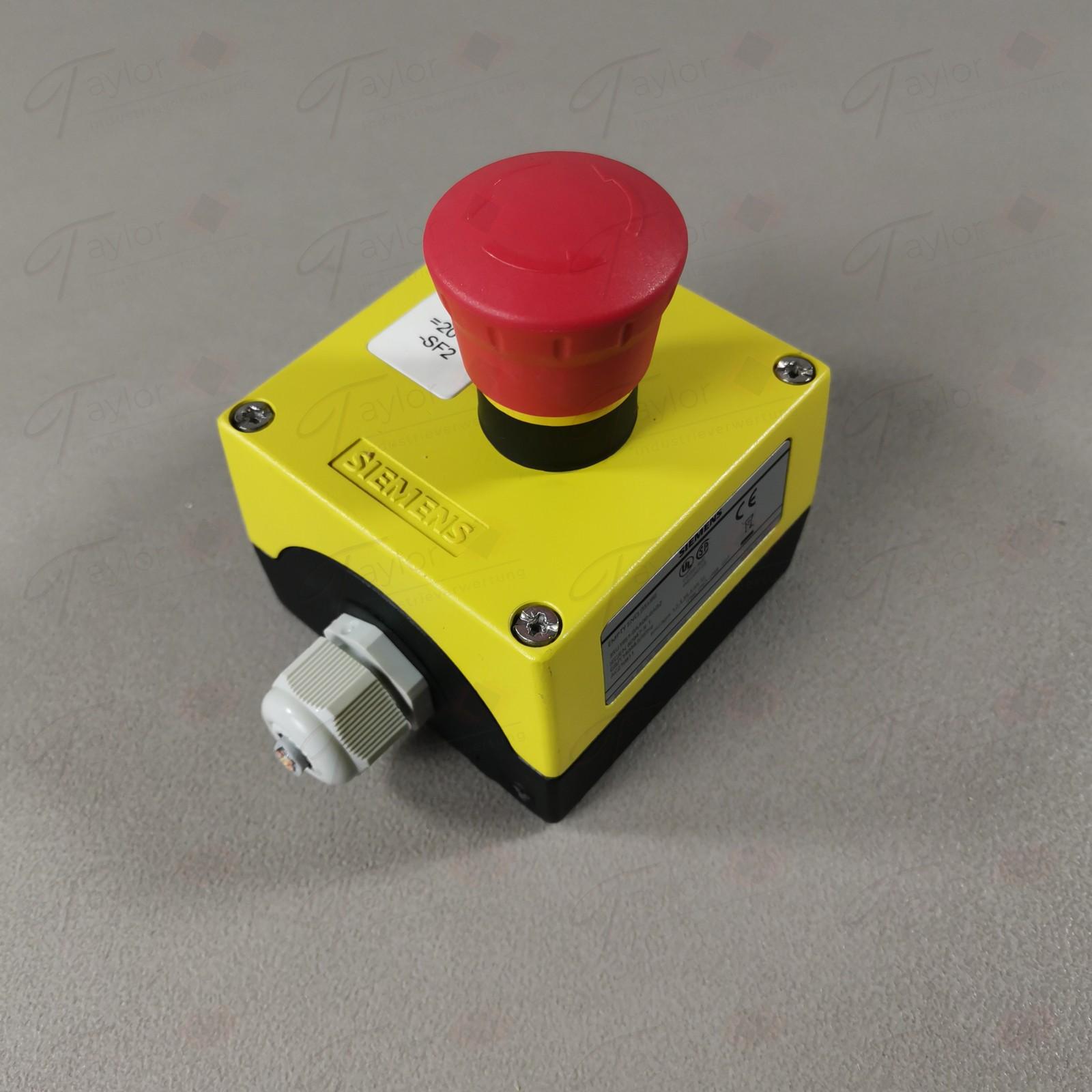 ENC METAL, YLW TOP, 1 HOLE, 22MM, EMPTY
