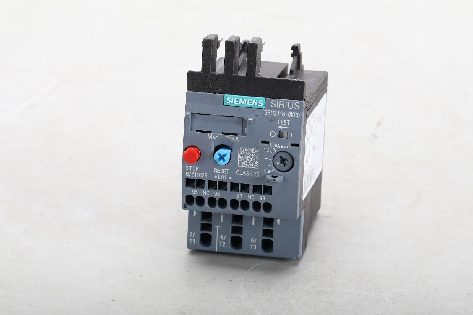 OVERLOAD RELAY CL10 S00 0.9-1.25A SPRNG