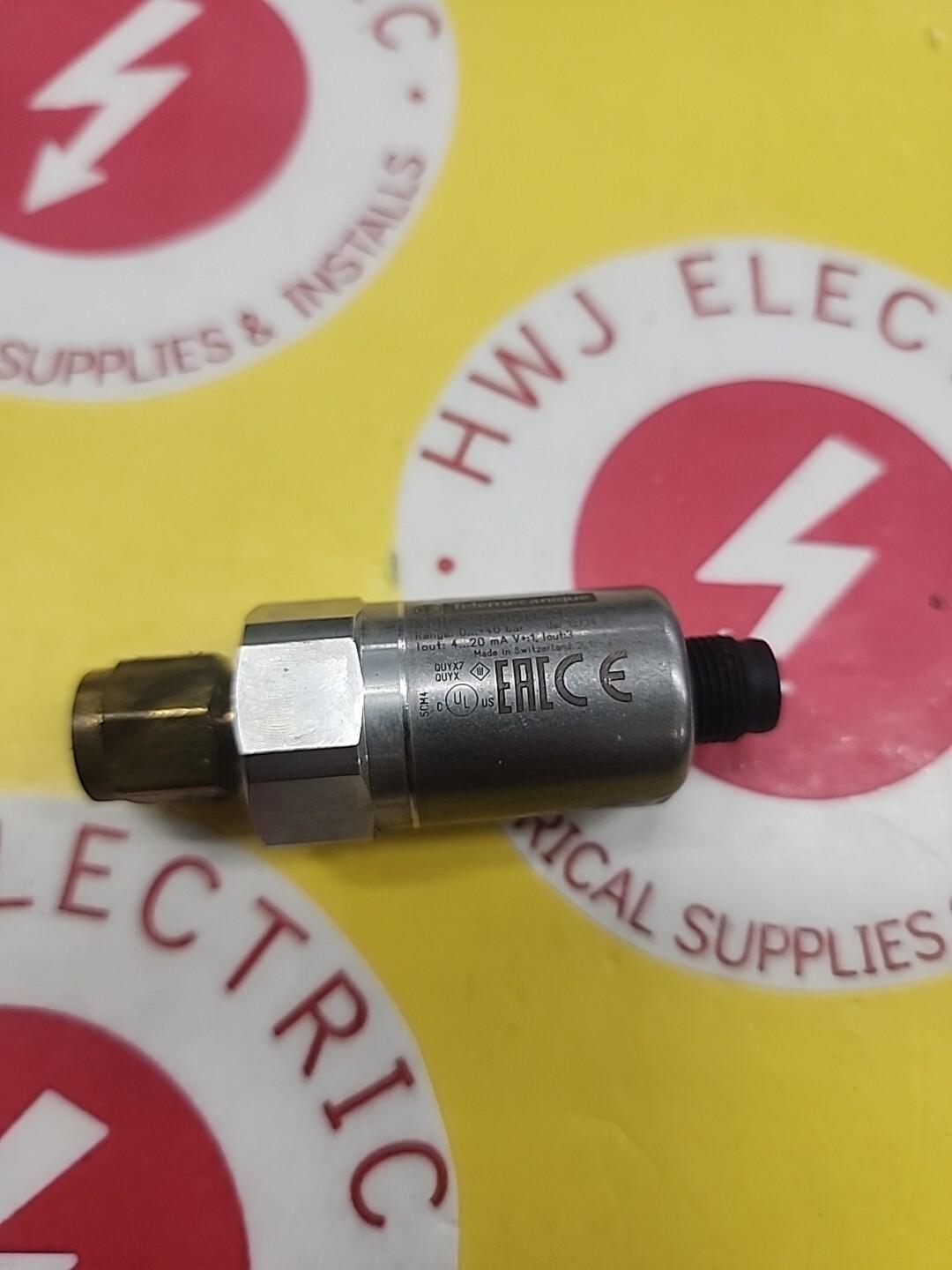 Electronic pressure sensors, Pressure sensors XM, transmitter, XMLP, 40 bar, 7/16 female, 4...20 mA, M12, set of 1