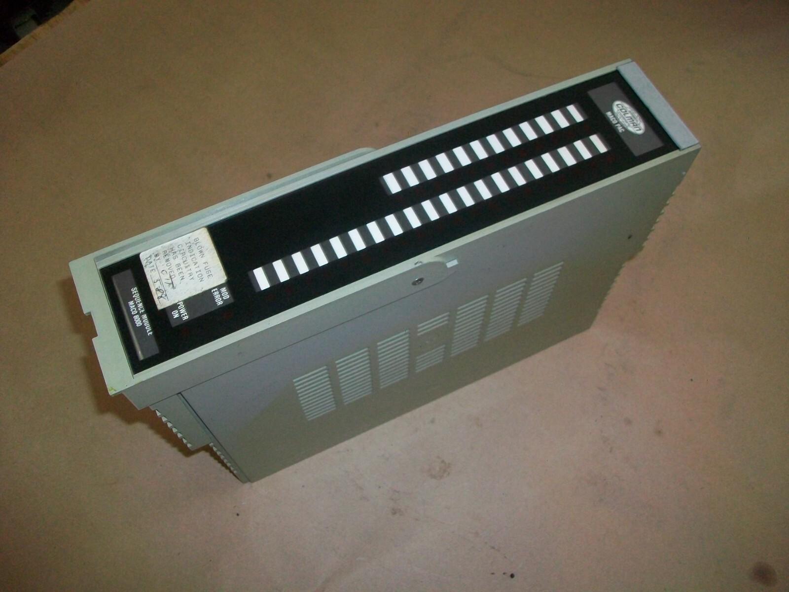 Barber-Colman Maco 8000 Sequence Module 80CC-11001-101-0-00