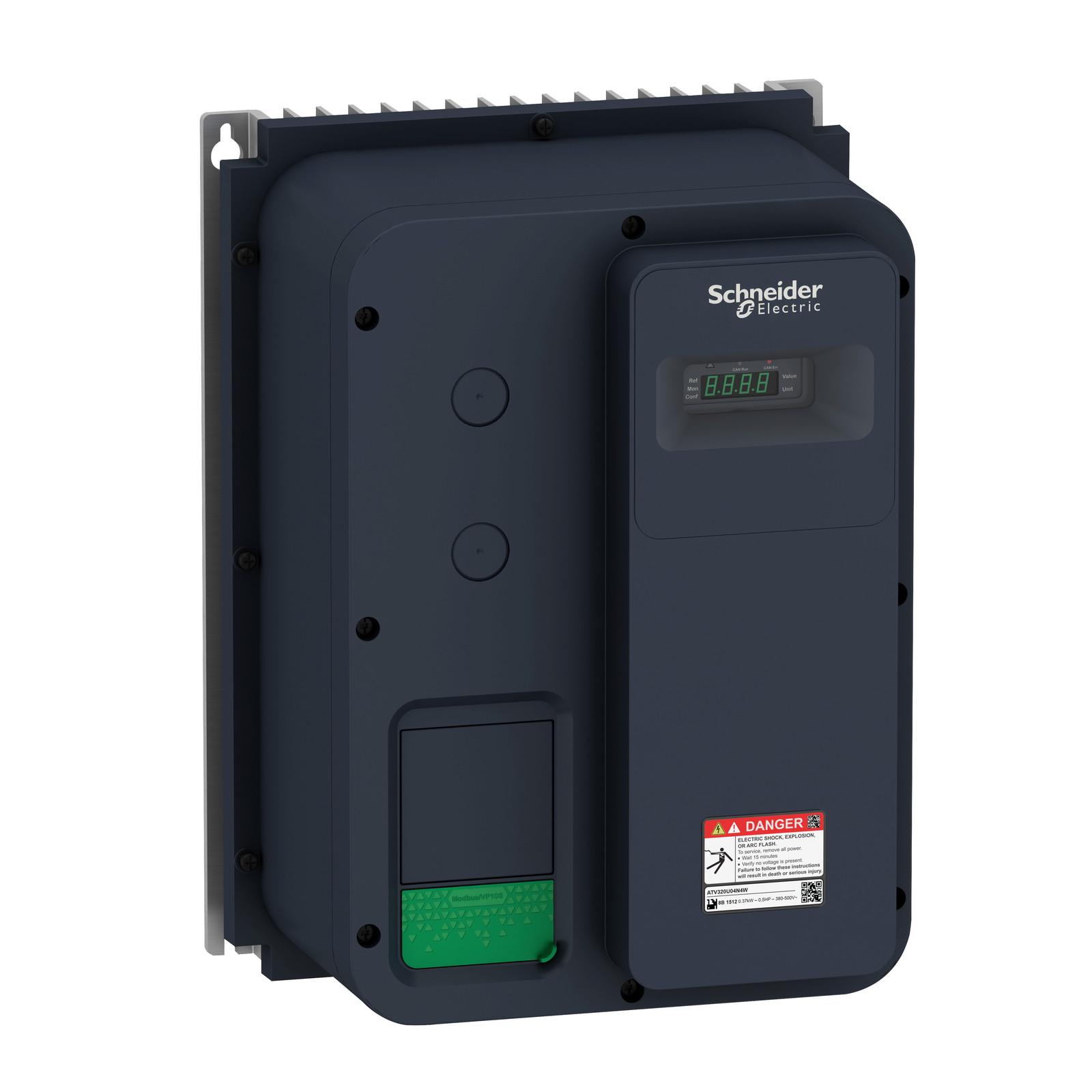 variable speed drive, Altivar Machine ATV320, 0.55kW, 380 to 500V, 3 phases, enclosed