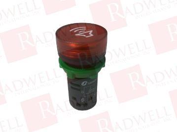 Annunciator, Harmony XB5, Illuminated buzzer, plastic, red, 22mm, continuous or intermittent tone, 230…240V AC