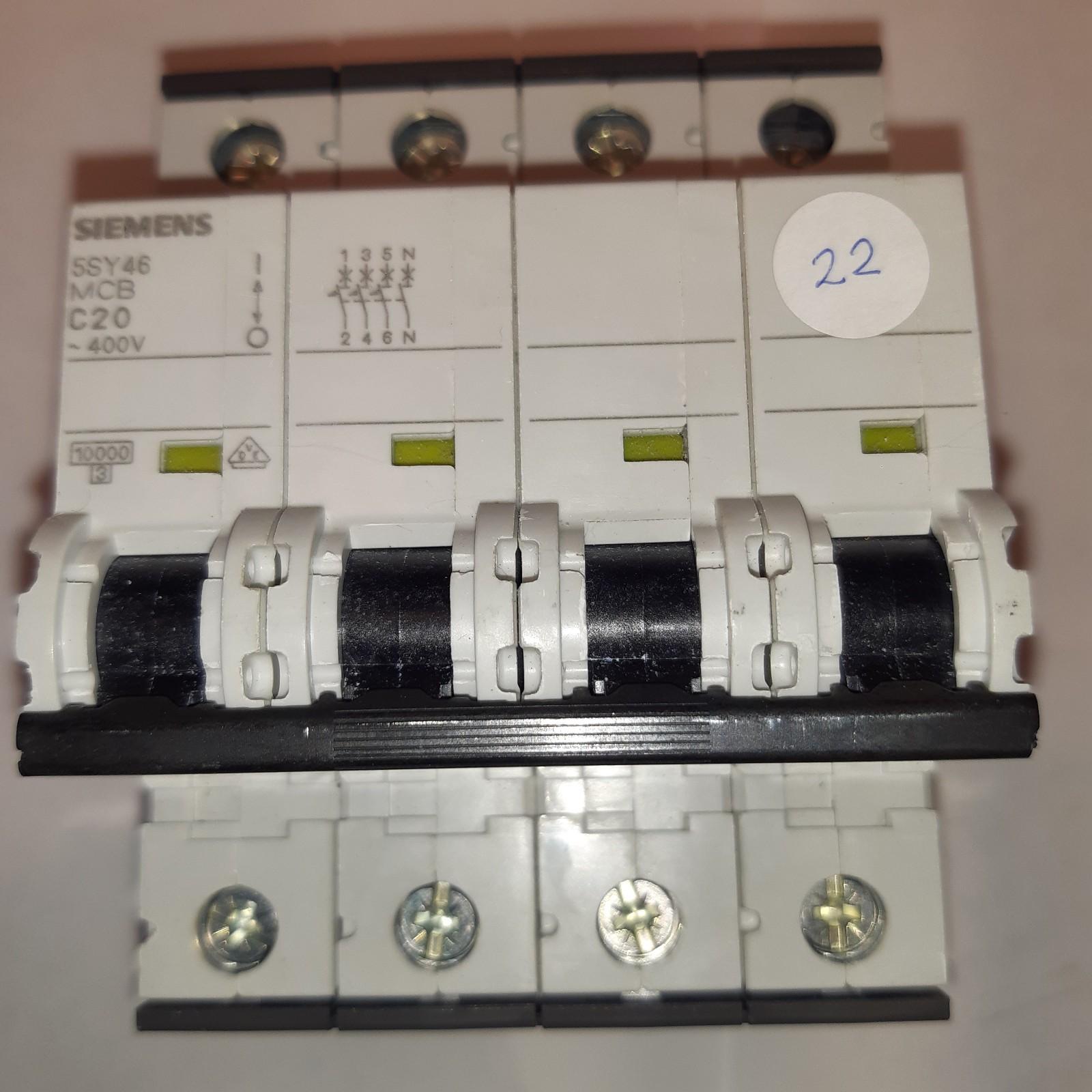 SUP PTOR 5SY4 3P+N 480V 20A 5K C-TRIP