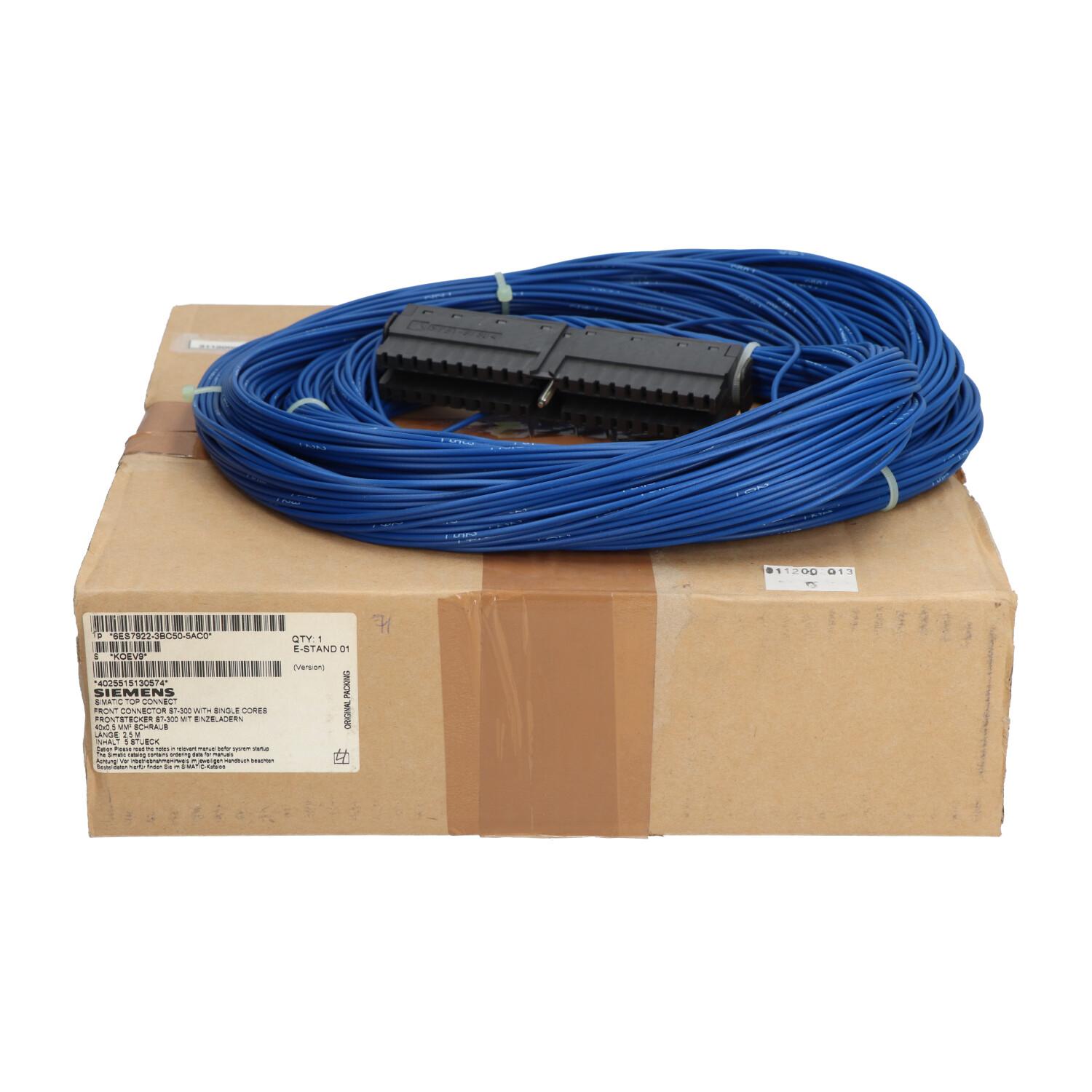 CONNECTOR FRT S7300 SCRW(5PK) 32PT 2.5M