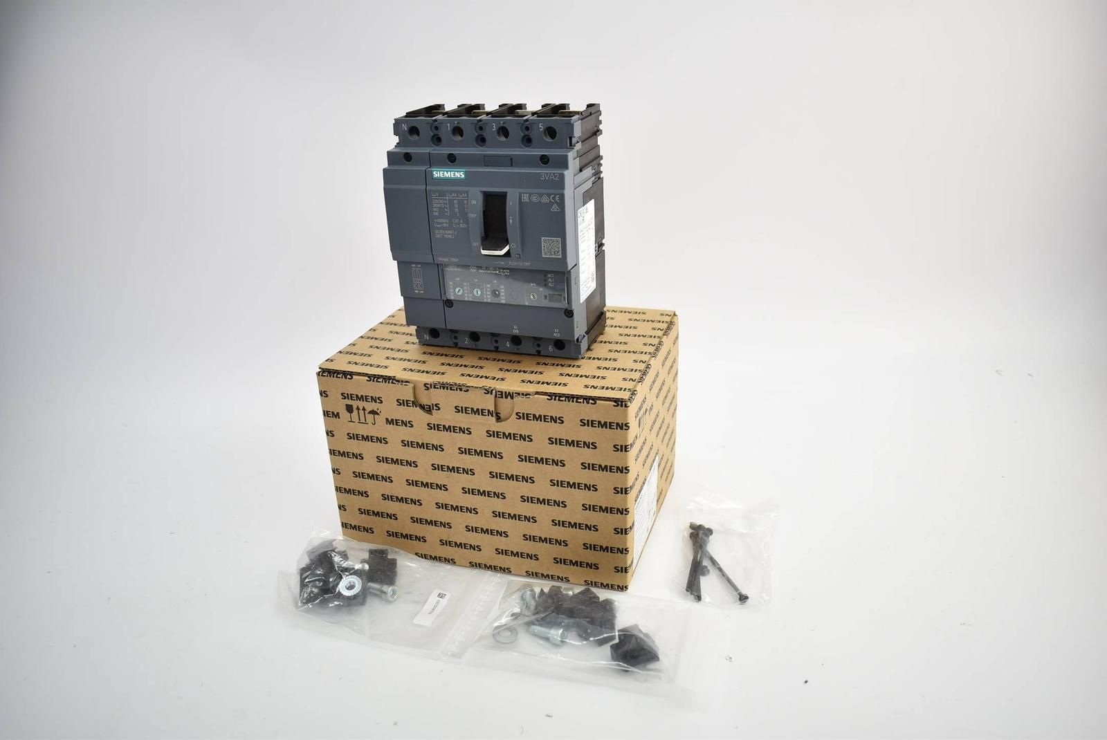 BRKR 3VA22 4P 250A 55KA ETU3-LI NUT