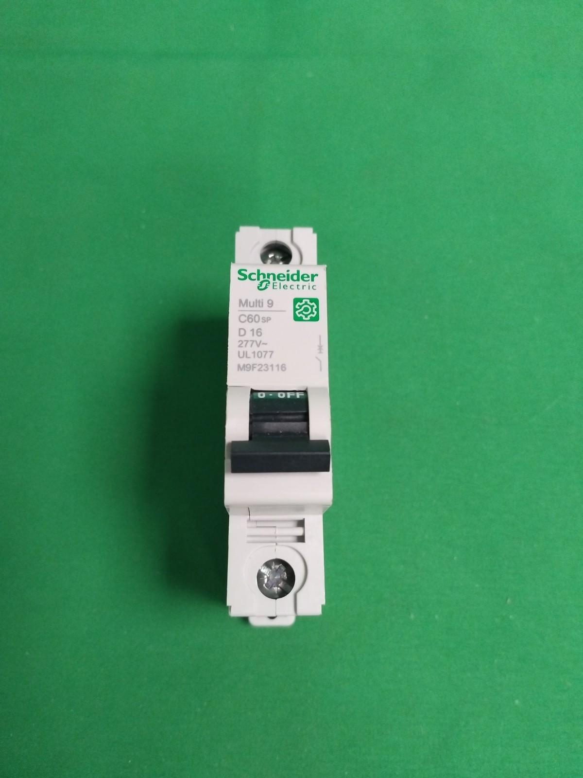 Miniature circuit breaker (MCB), Multi9 C60SP, 1P, 16A, D curve, 10kA (UL1077), 10kA (IEC/EN 60947-2)
