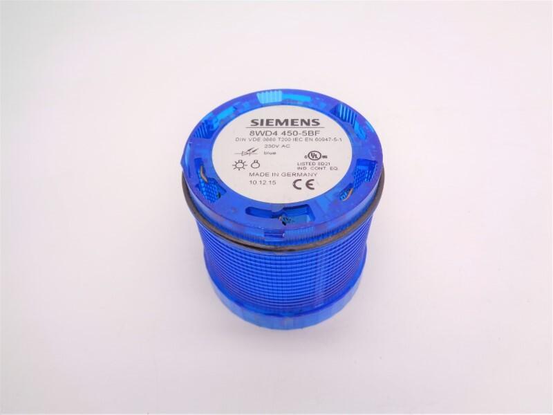 SIG.COL.REPEATED-FLASH LIGHT BLUE 230V