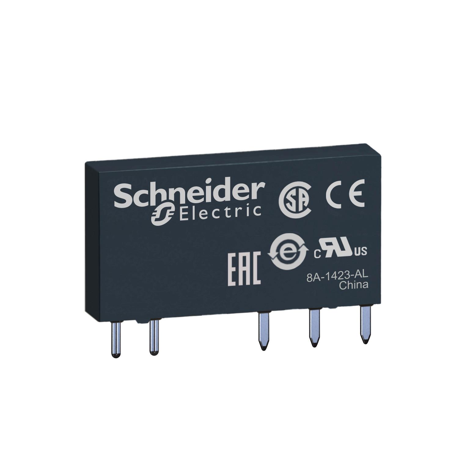 slim interface plug in relay, Harmony Electromechanical Relays, 6A, 1CO, low level, 24V DC