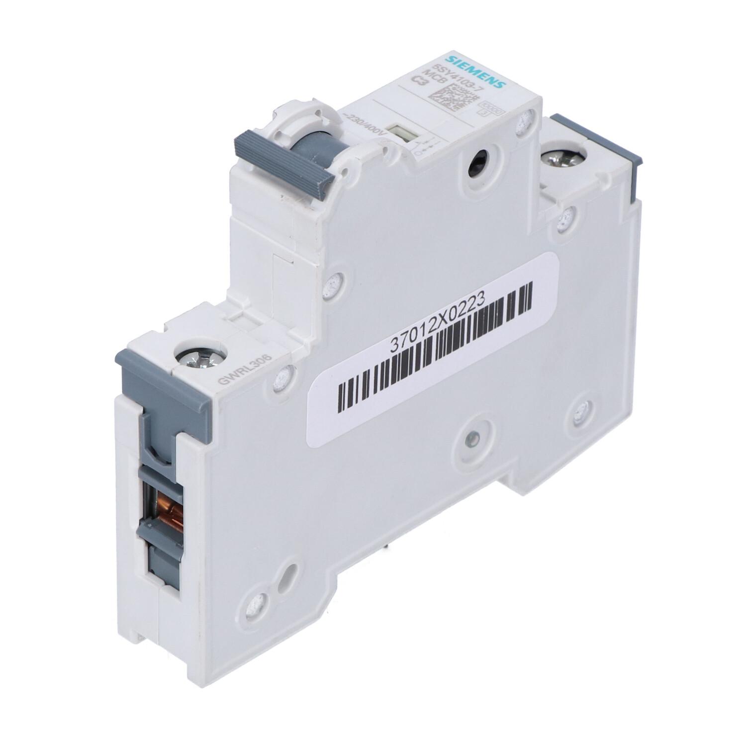 MINIATURE CURCIUT BREAKER, 230/400V 10kA