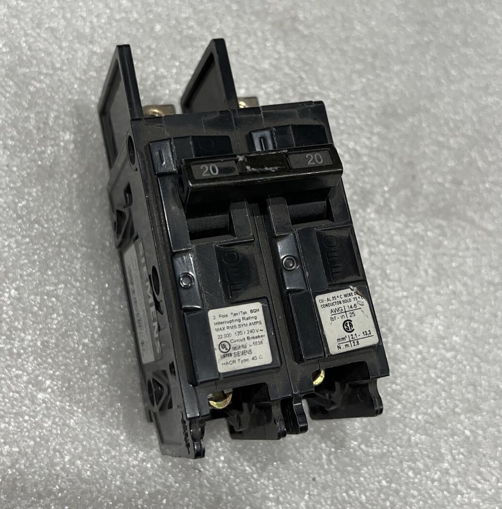 BRKR BQH 2P 120/240V 20A 22K R TOUNGE