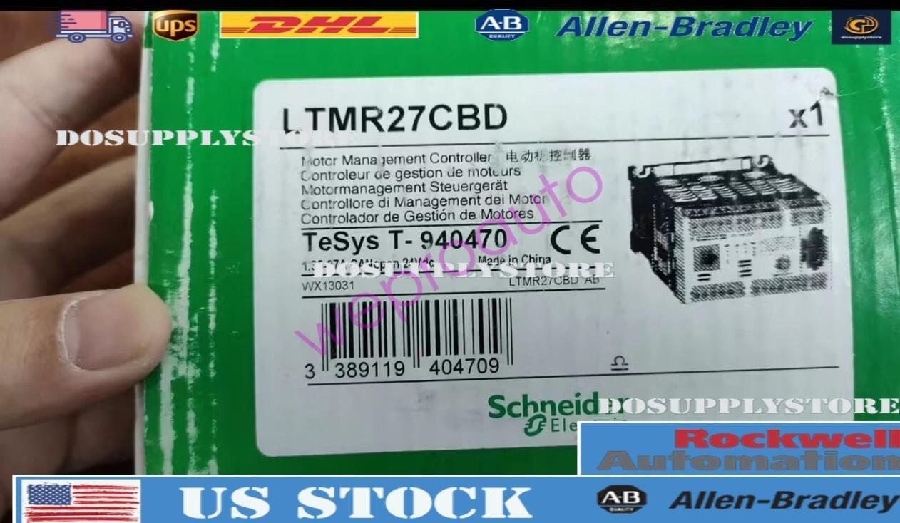 Motor controller, TeSys T, Motor Management, CANopen, 6 logic inputs, 3 relay logic outputs, 1.35 to 27A, 24VDC