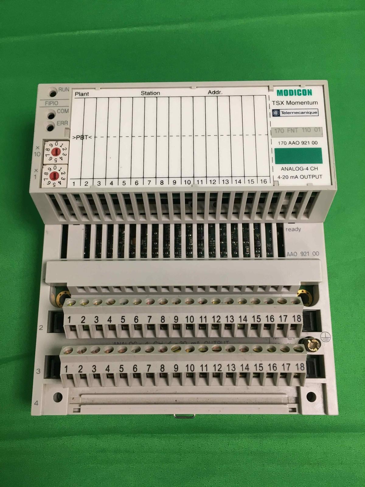 distributed analog output Modicon Momentum - 4 Output - 4..20 mA