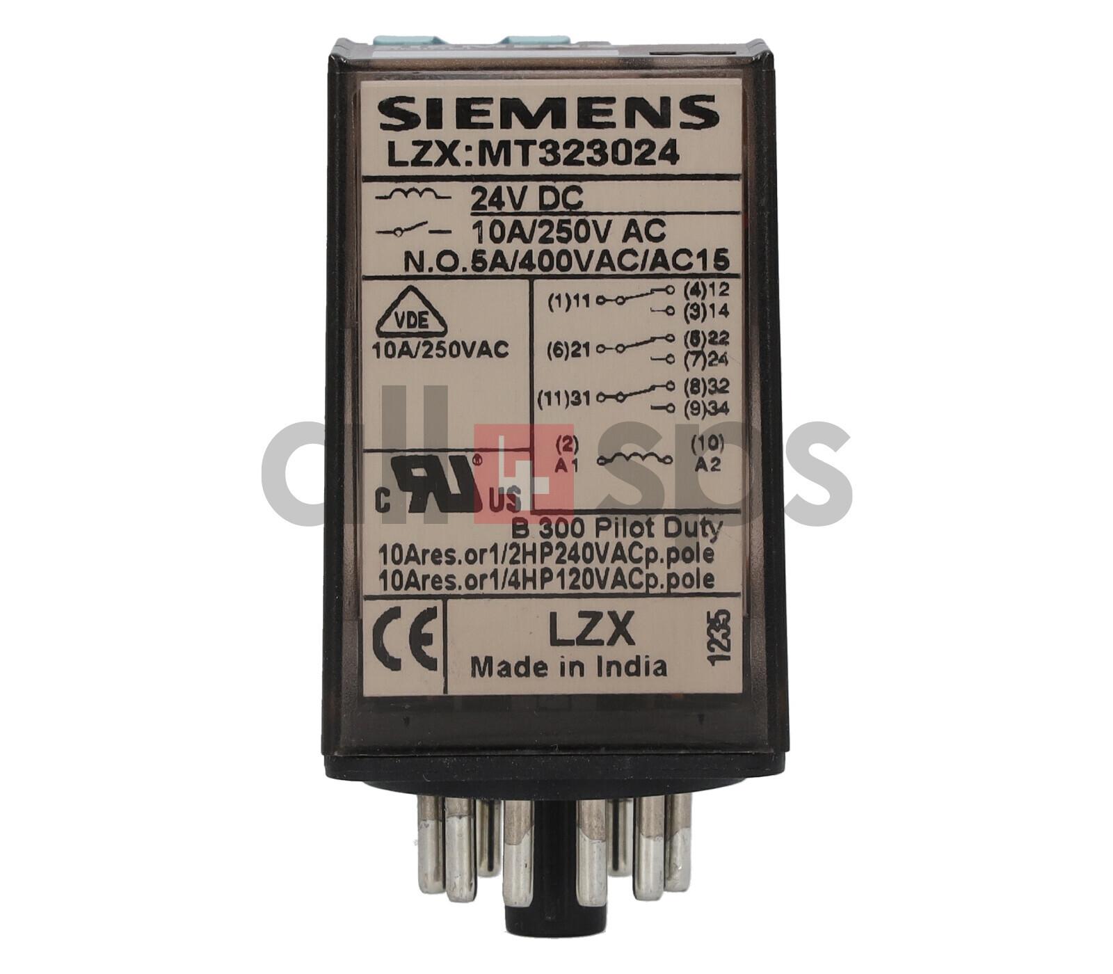 PLUG-IN RELAY, 3CO WITH LED 28MM, 24V DC