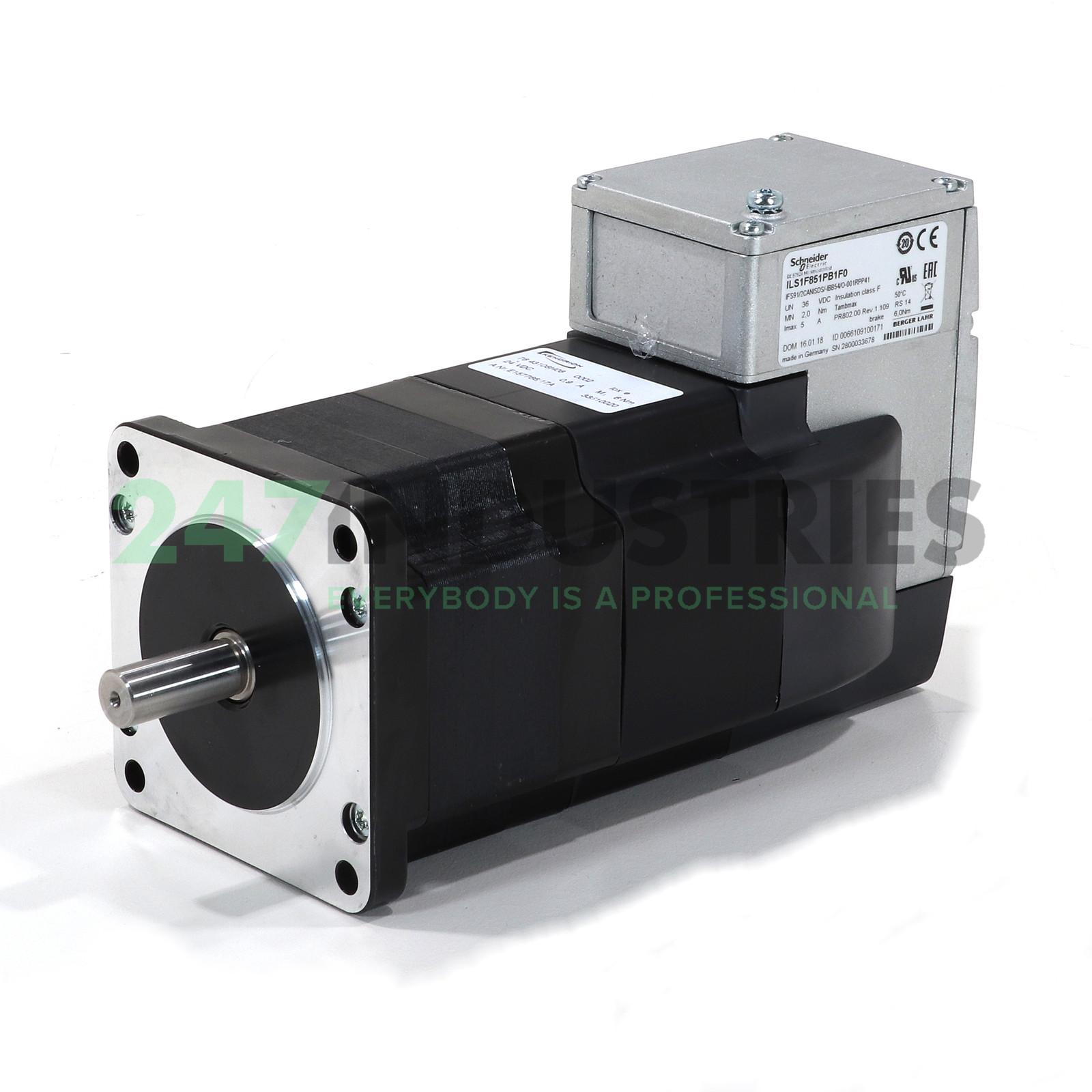 integrated drive ILS with stepper motor - 24..36 V - CANopen DS301 - 5 A