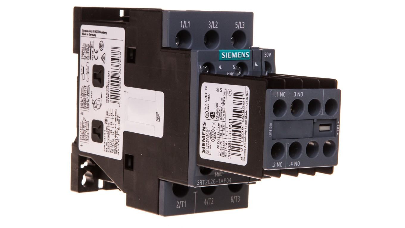 CONTACTOR S0 25A 230VAC 2NO/2NC SCRW