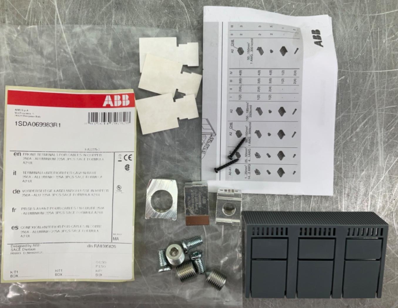 KIT FC CUAL A2 250ACU 225AAL 3PCS U