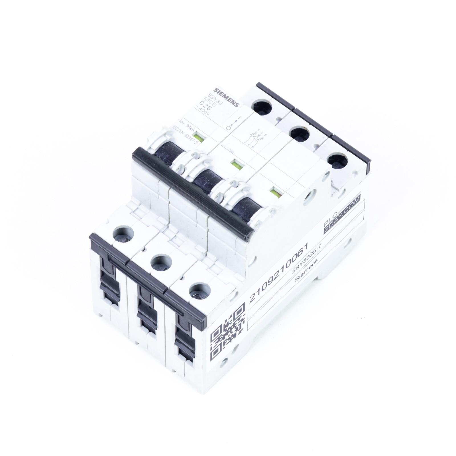 SUP PTOR 5SY8 3P 480V 25A 5K C-TRIP
