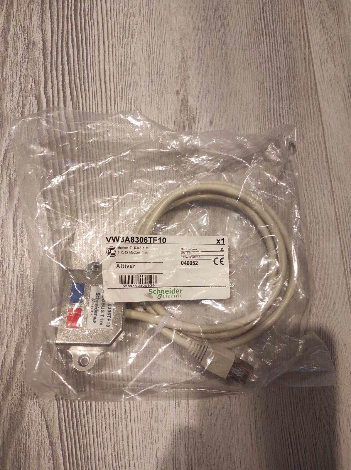 cable for Modbus serial link, Altistart 48, 1 RJ45, 1 SUB D 15, 3m