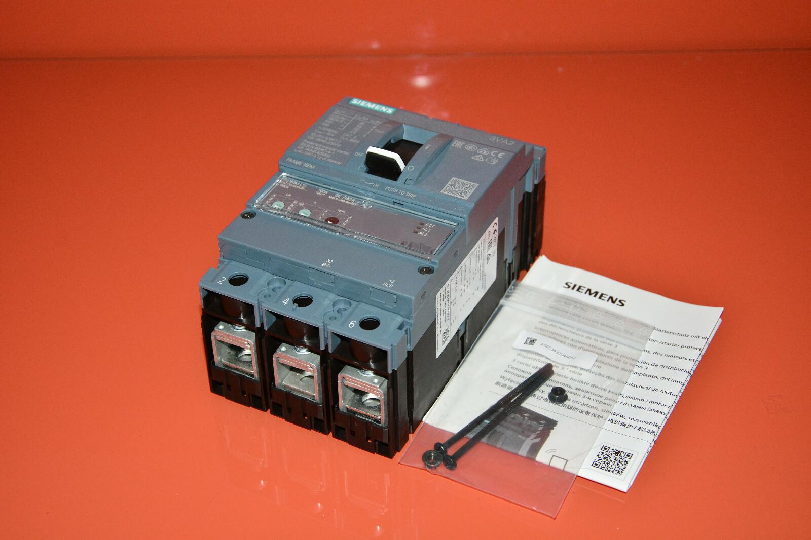BRKR 3VA21 3P 100A 55KA MCP LSI BOX