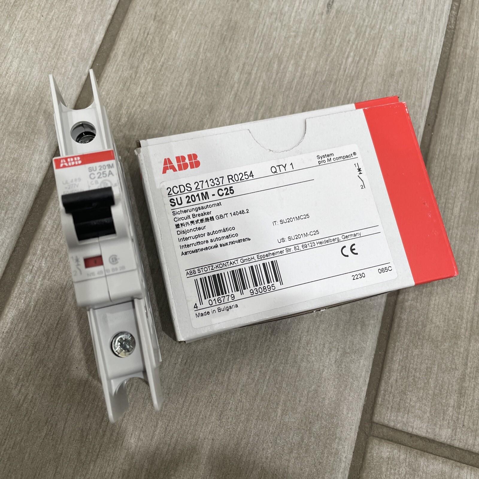 UL489 MCB 1P C 25A 480/277