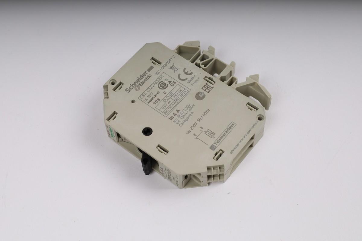 TeSys GB2 thermal magnetic circuit protector, 1 P + N, 4 A, Id = 52 A