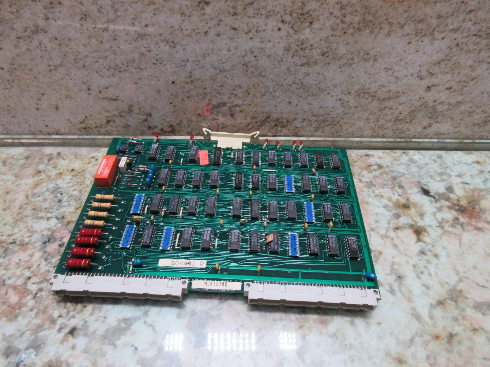 120 Carte De Circuit 804485 MJG1028D NR.613912.5 CNC