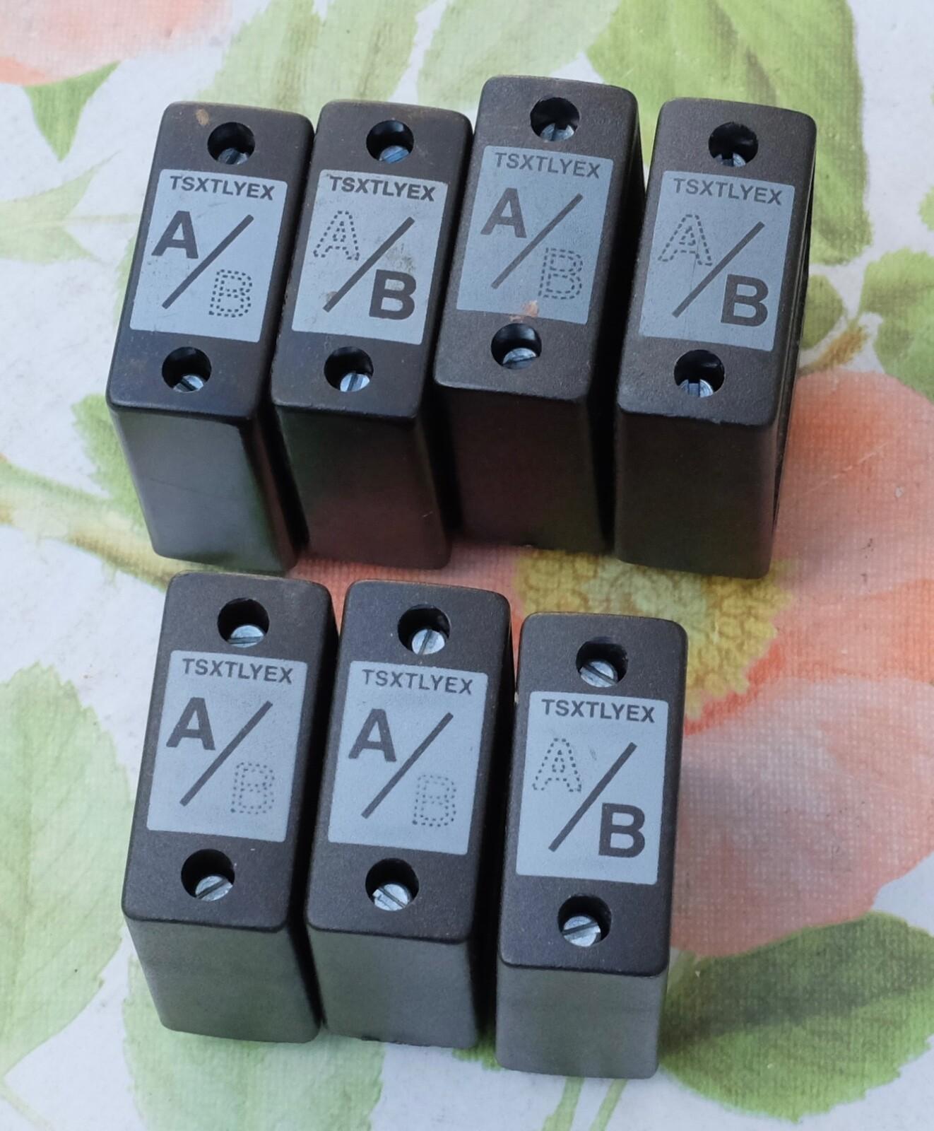 line terminator - for rack end - set of 2