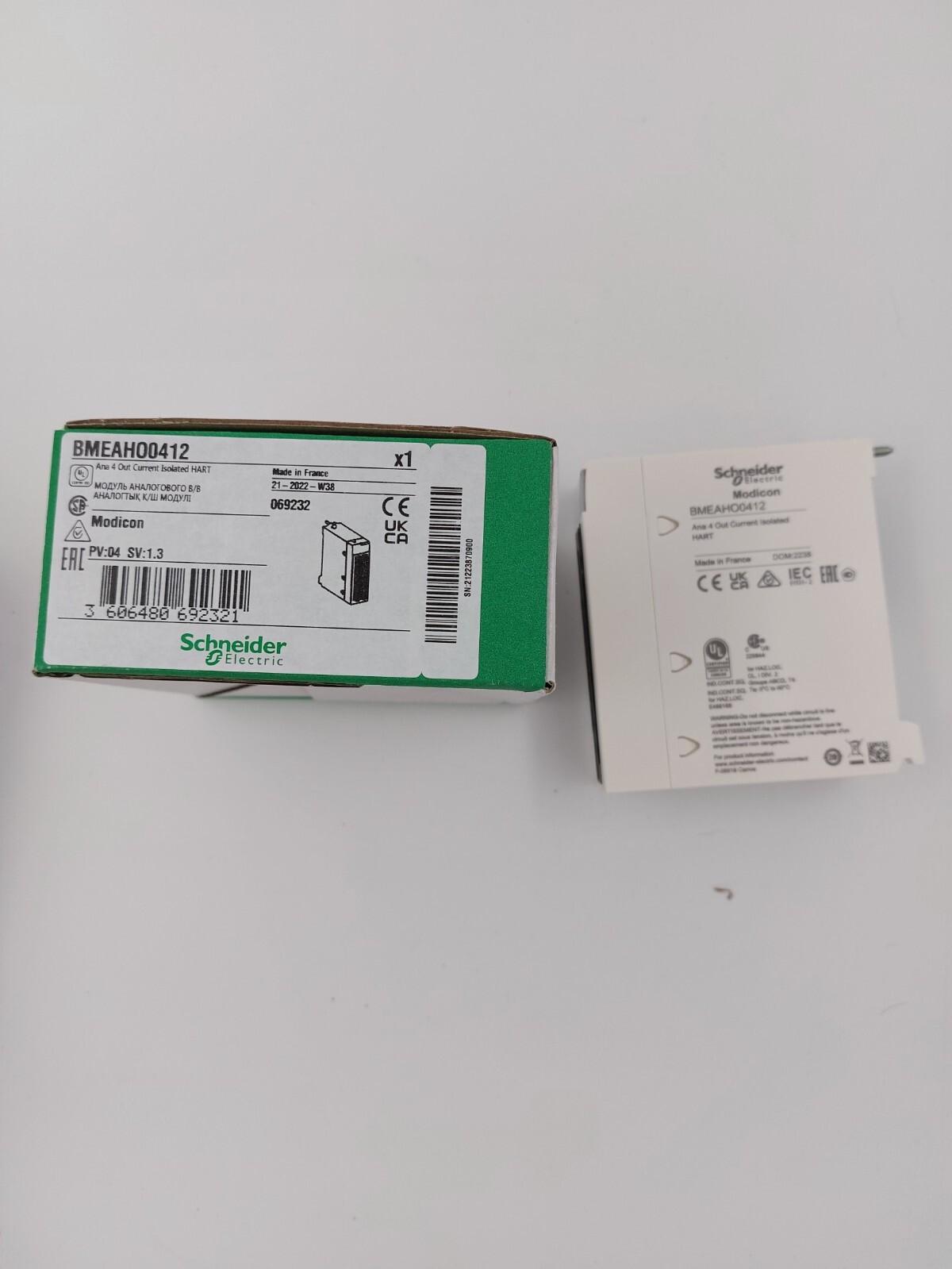 analog isolated high level output module, Modicon X80, 4 HART outputs, 4 to 20mA