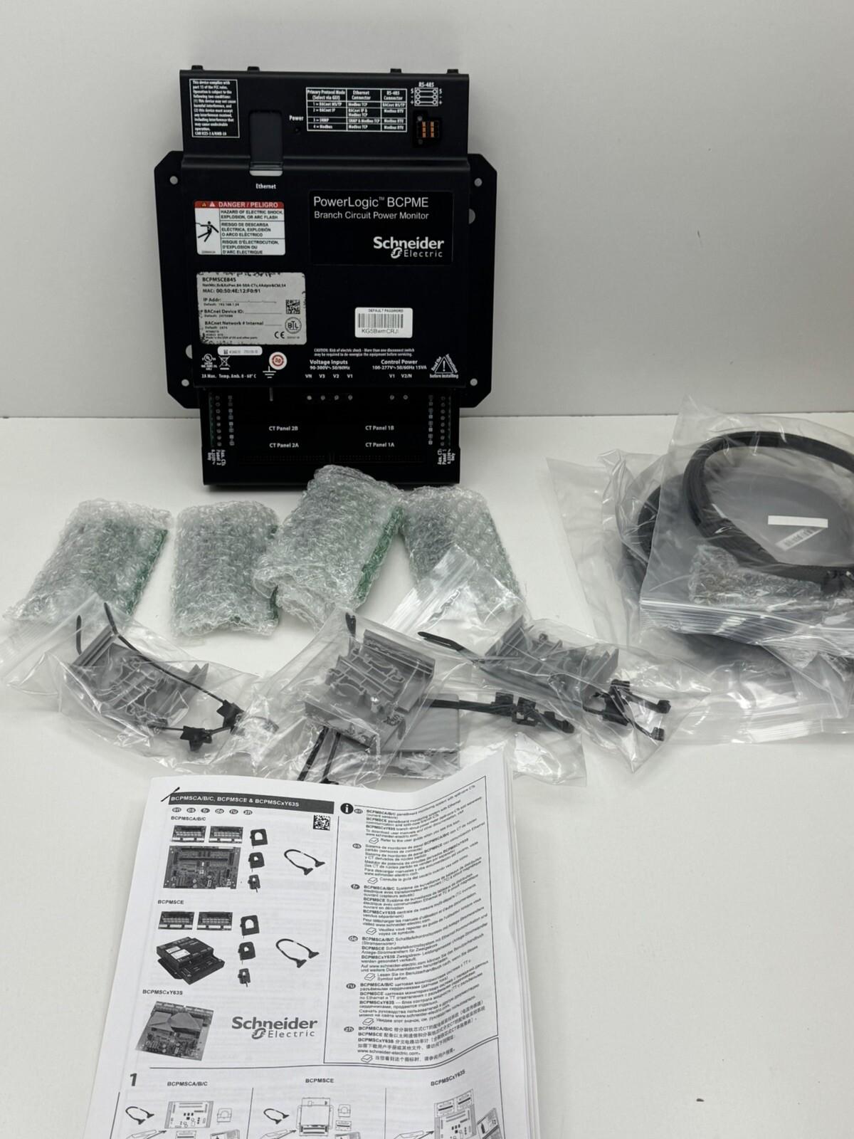 BCPM power monitoring advanced + ethernet - 84 split core CT 50 A