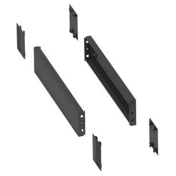 Side panels for the plinth, PanelSeT SFN, Spacial SF, Spacial SM, for electrical enclosure D600mm, set of 2, H100mm