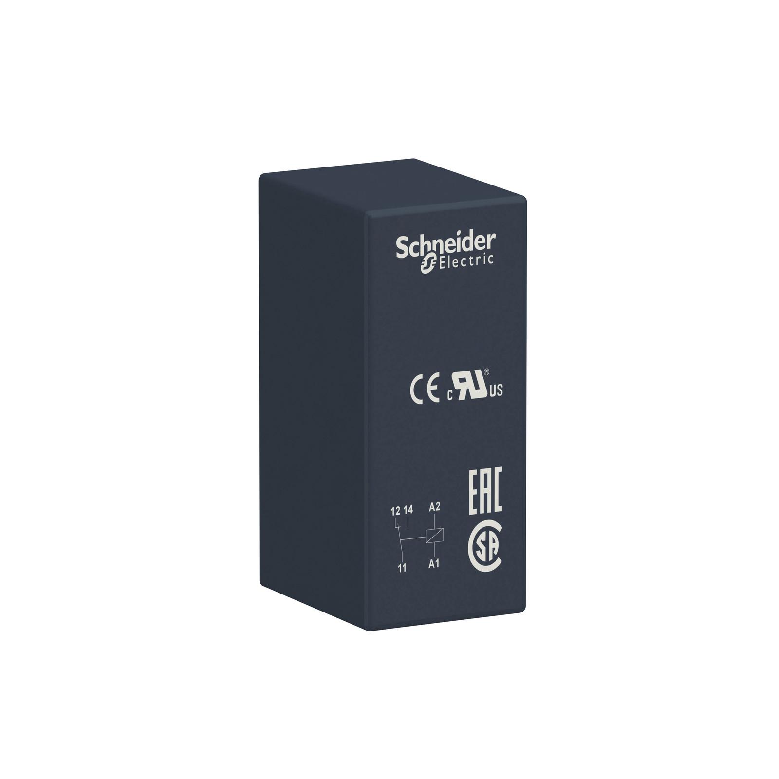 interface plug-in relay, Harmony electromechanical relays, 12A, 1CO, 230V AC