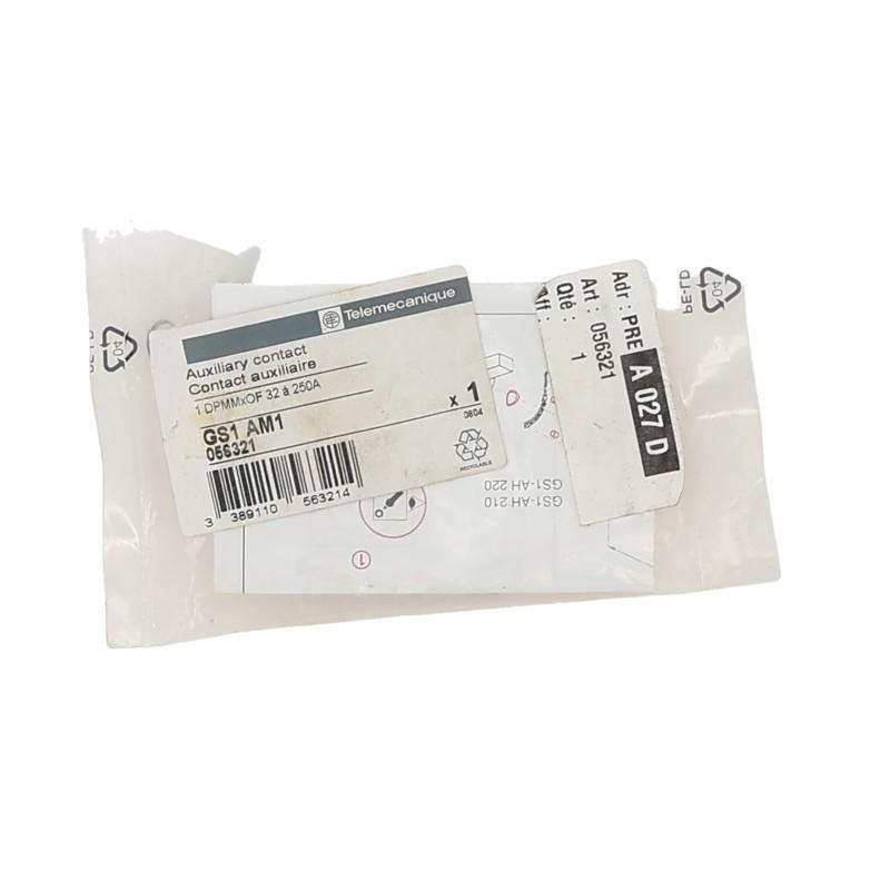 Auxiliary contacts, TeSys GS, 1 C/O, early break, front mounting, for GS1 50 to 400A with direct right handle