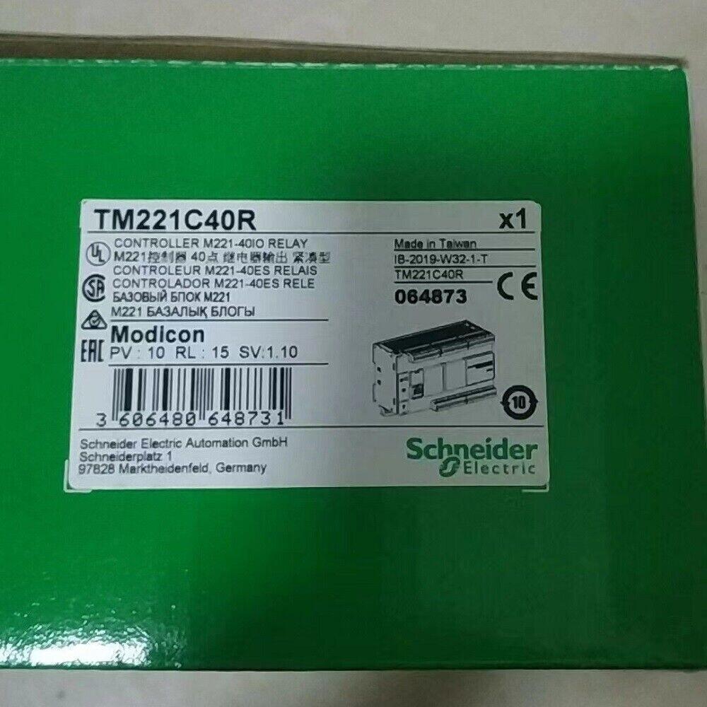 logic controller, Modicon M221, 40 IO, relay