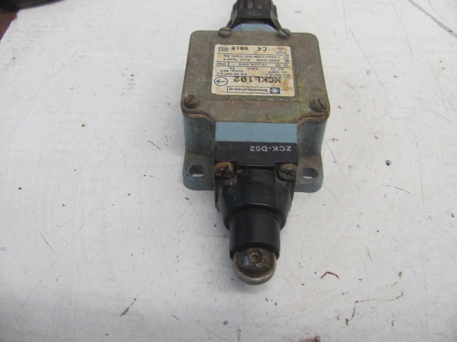 Limit switch, Limit switches XC Standard, XCKL, steel roller plunger, 1NC+1 NO, snap action, Cable gland