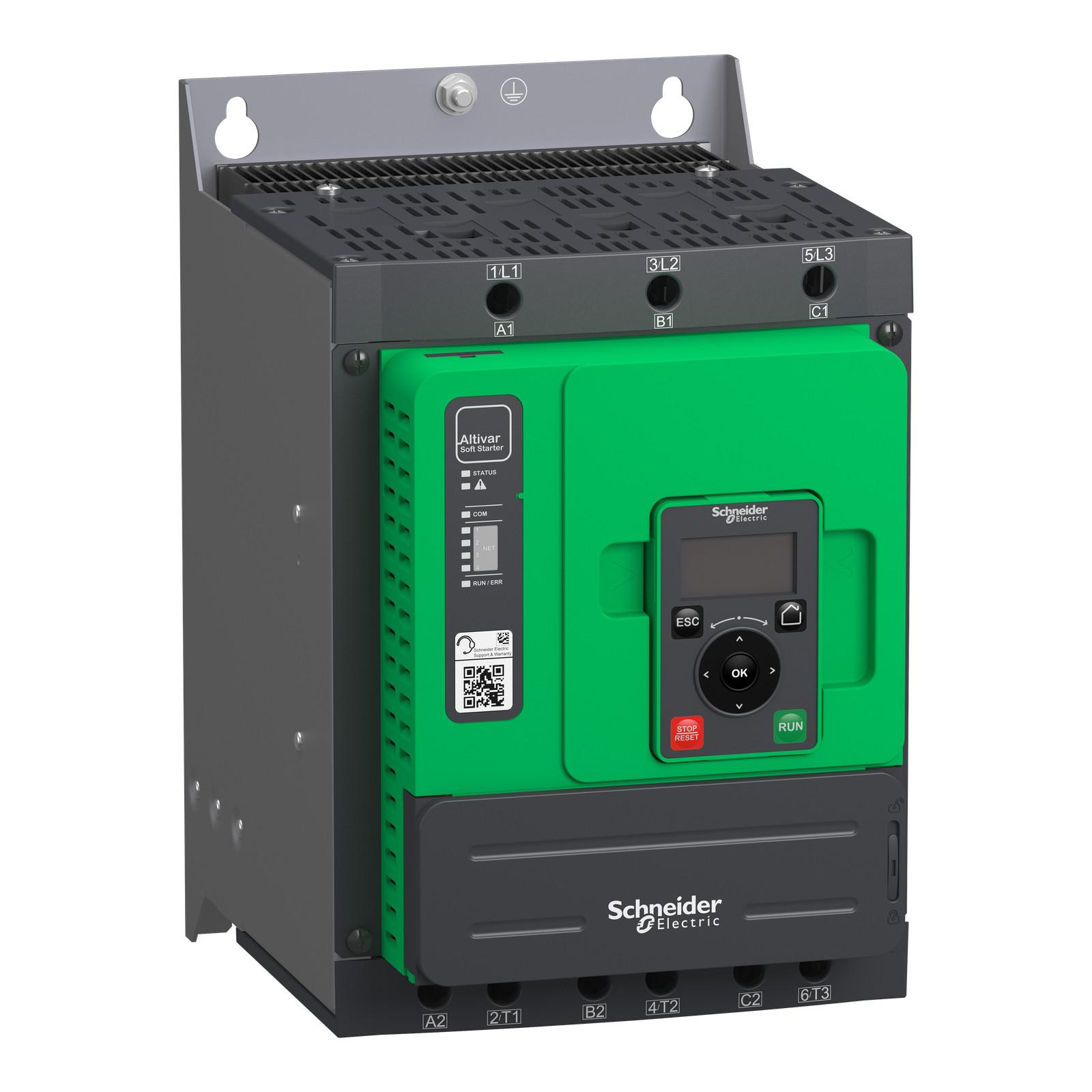 Soft starter, Altistart 480, 62A, 208 to 690V AC, control supply 110 to 230V AC