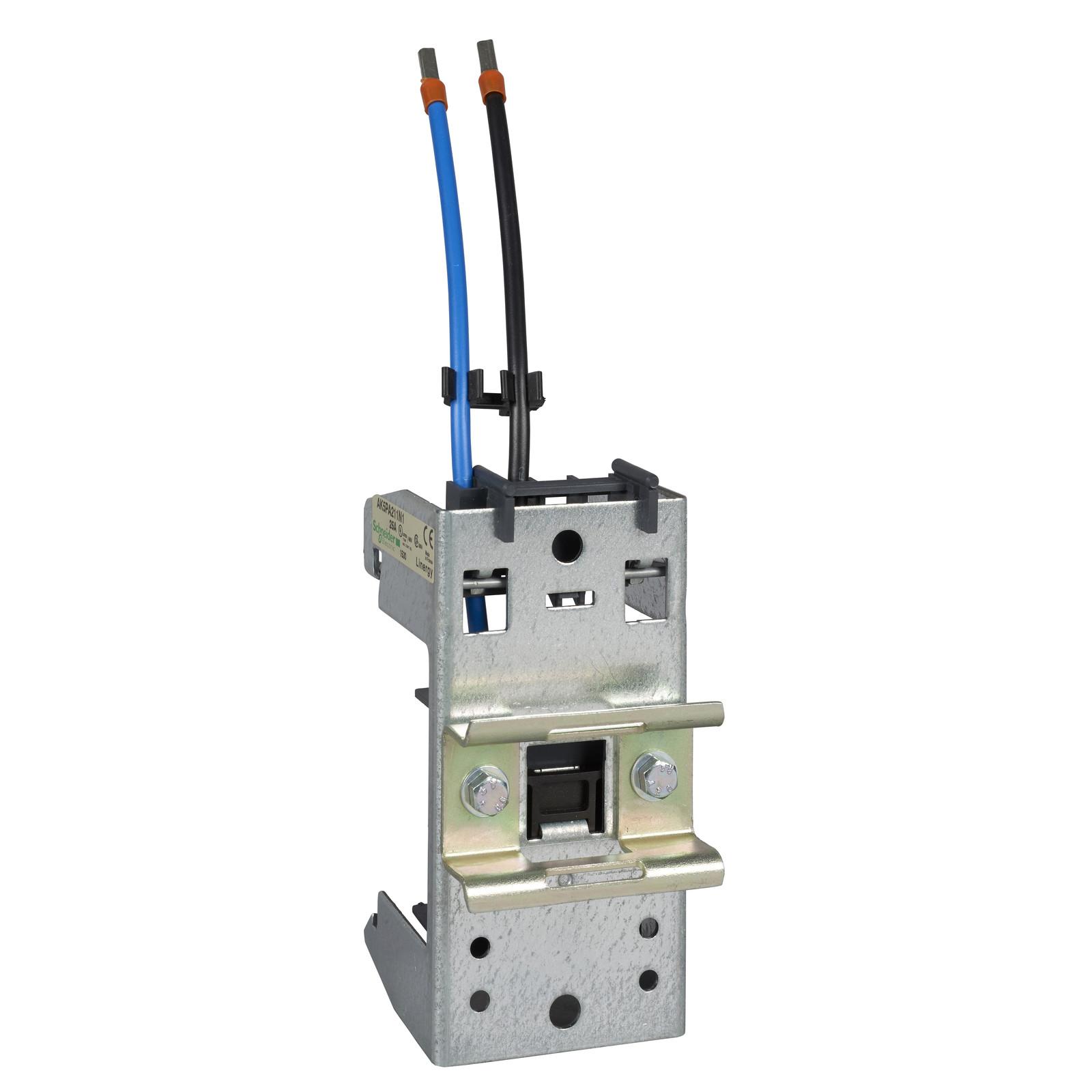 Mounting plate, Linergy HK, 1P+N, 25A, 4.4mm², 105x54x61mm