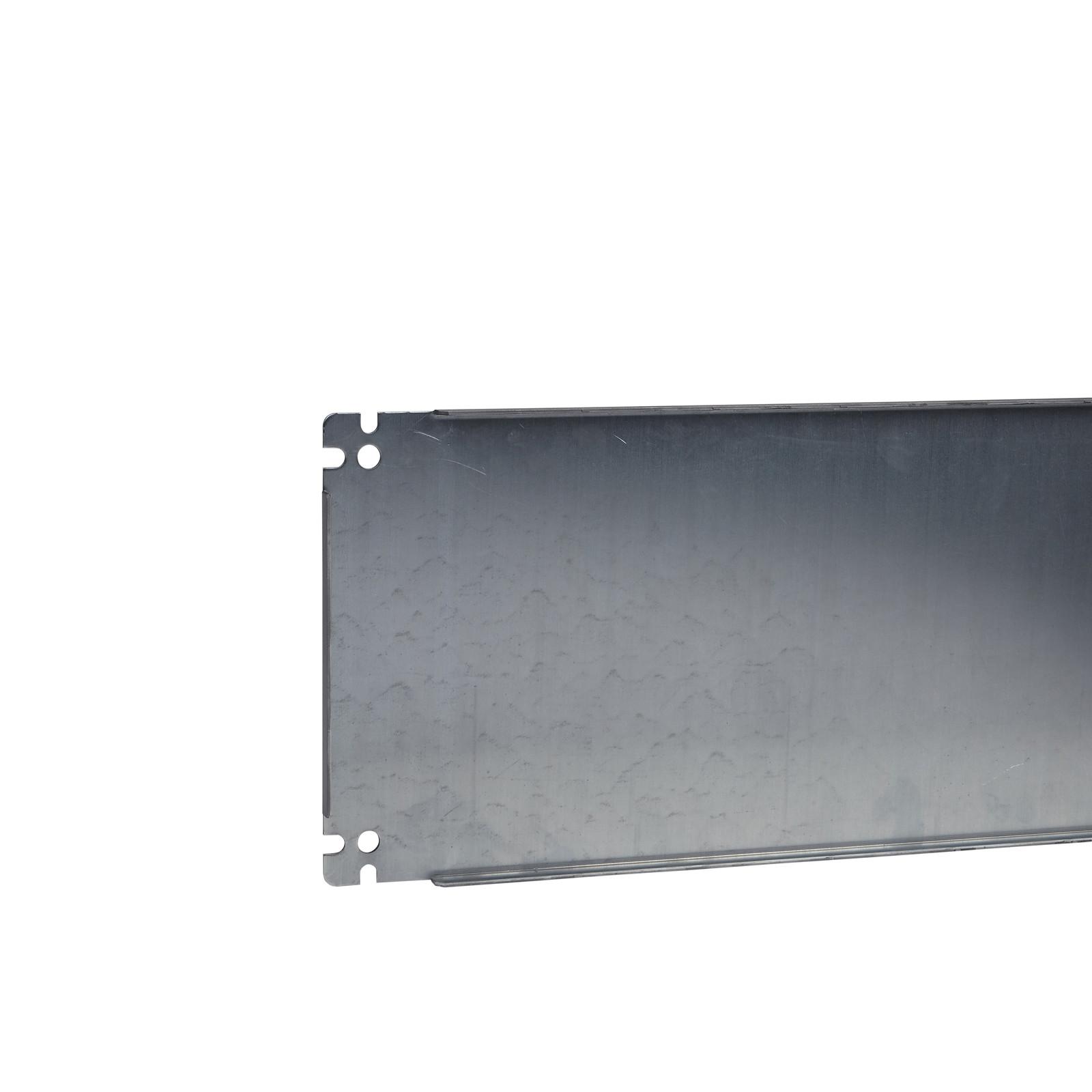 Partial mounting plate, PanelSeT SFN, Spacial SF, Spacial SM, for electrical enclosure W800mm, galvanized steel, H597mm