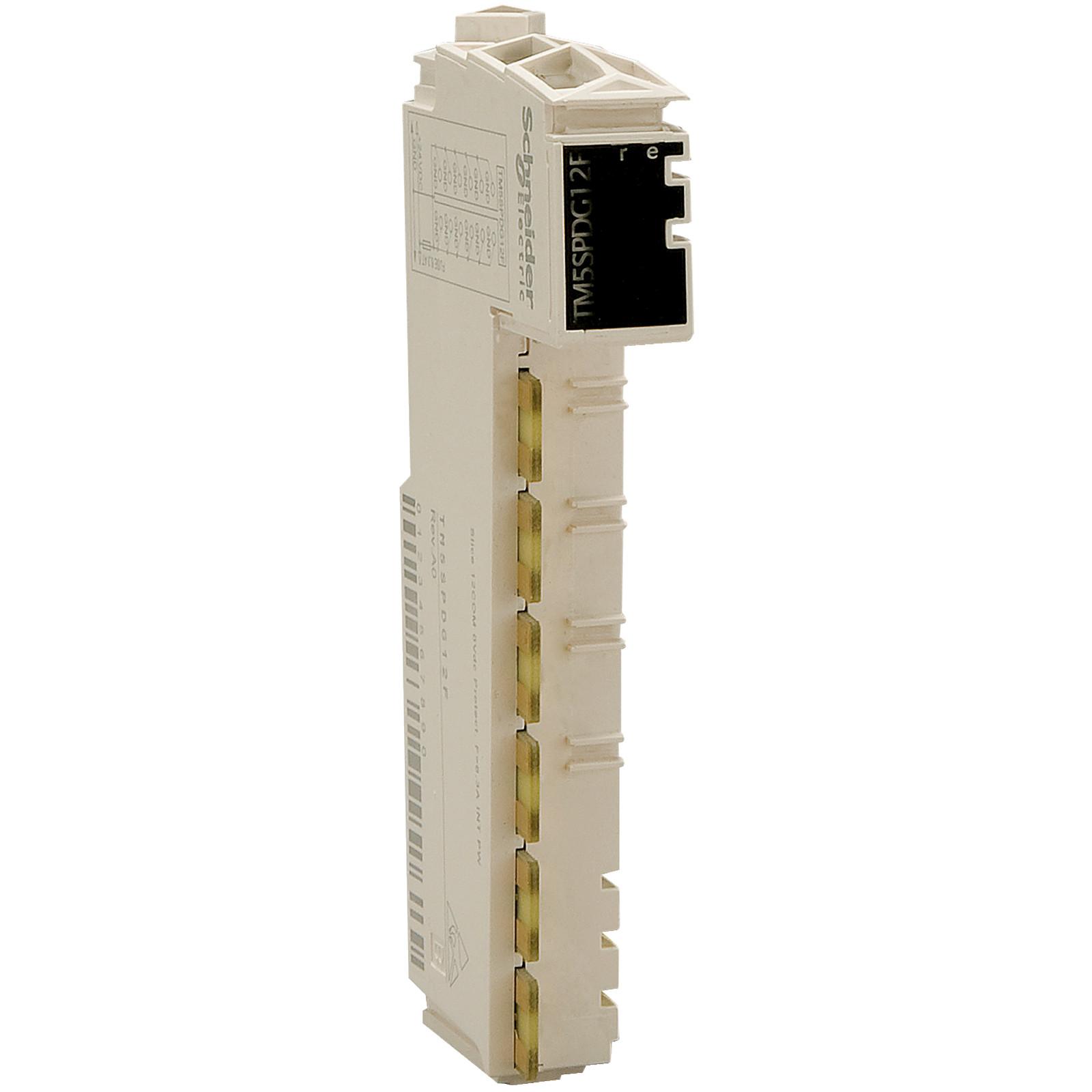 Common distribution module, Modicon TM5, 12 x 24 V DC