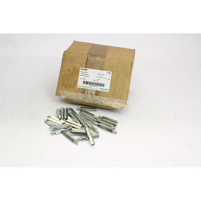 Hexagonal spacers M6 height 40 for raising mounting plates, etc. Supply: 100