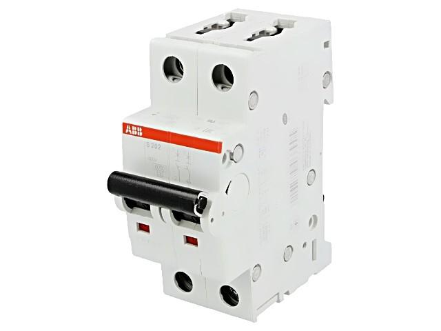 S202-K20 Miniature Circuit Breaker - 2P - K - 20 A