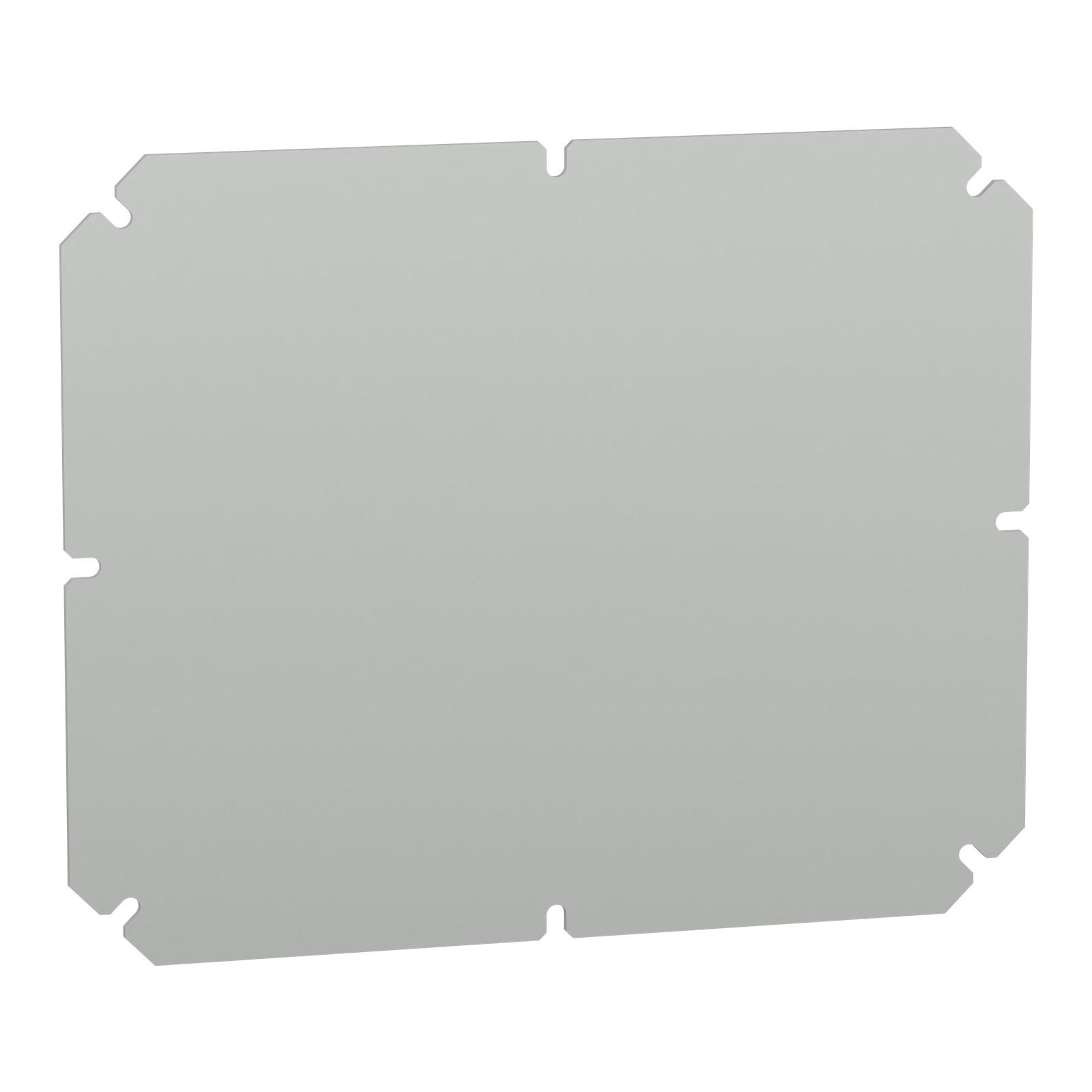 Insulating mounting plate, thickness 3 mm, For boxes of H275W225 mm
