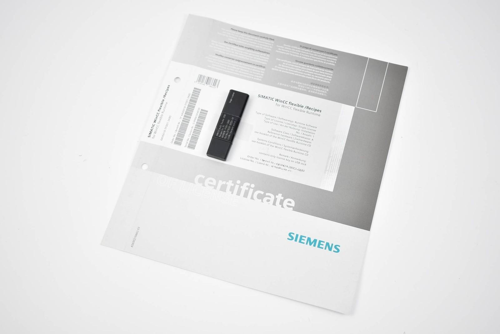 WINCC FLEXIBLE /RECIPES FOR WINCC FLEXIB