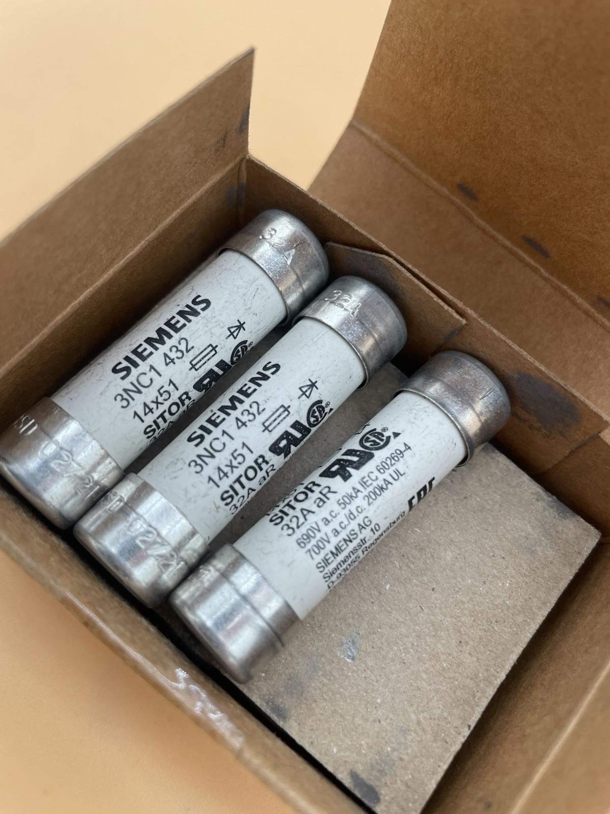 FUSE LINK, SITOR, 32A, 690V AC, 14 X 51MM