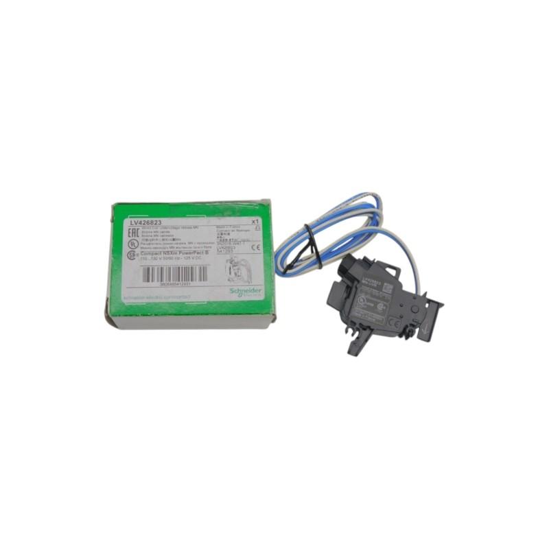 Pre-wired undervoltage release MN, ComPacT NSXm, 125VDC, 110/130VAC 50/60Hz