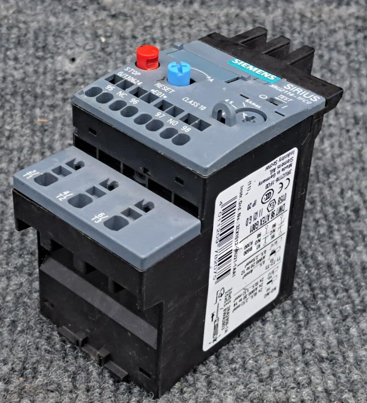 OVERLOAD RELAY CL10 S00 3.5-5A SPRNG