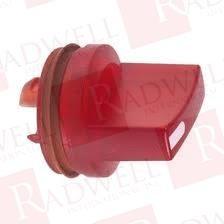 Harmony XB6, red handle for illuminated selector switch head Ø 16