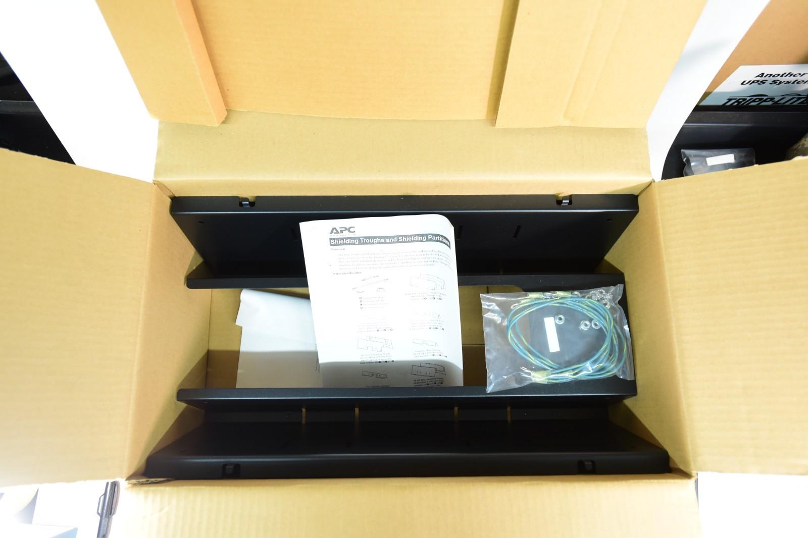 APC NetShelter Cable Management, Power Cable Trough, InfraStruXure PDU, Black, 559 x 183 x 323 mm